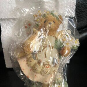 RARE Cherished Teddies Summer If Friends Were Flowers, I'd Pick You #114040